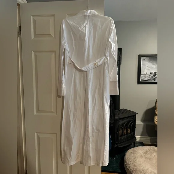 Phillip Lim Collard White Ankle Length Shirt - Picture 2 of 3